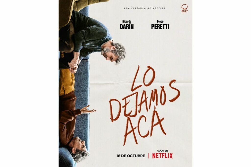 Poster de 'Lo dejamos acá' de Netflix.