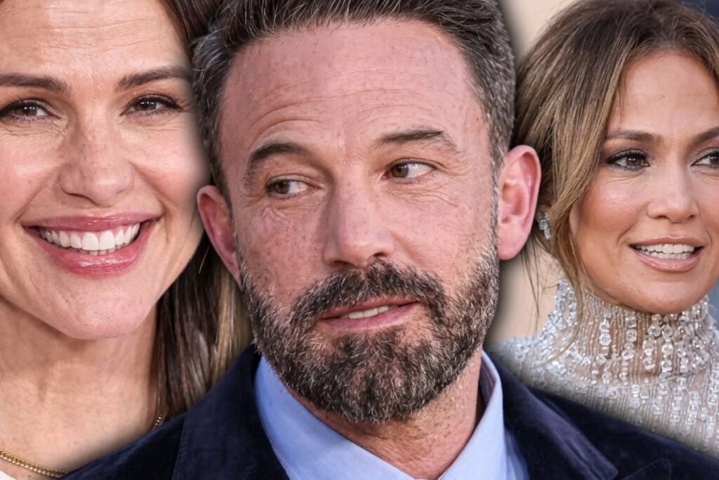 Jennifer Garner, Ben Affleck y Jennifer Lopez.