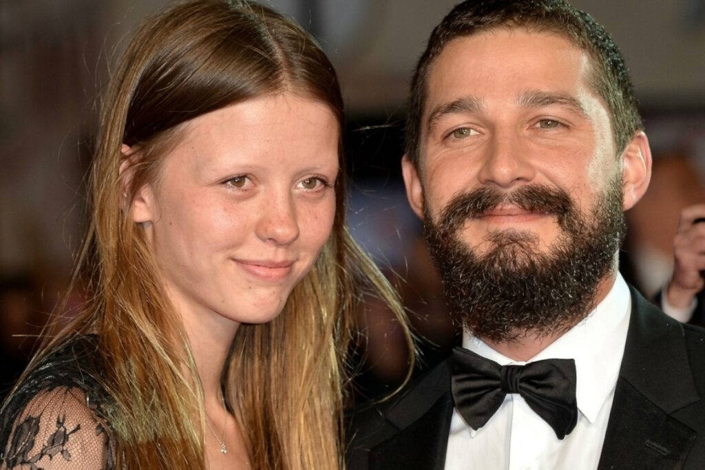 Mia Goth presenta la solicitud de divorcio de Shia LaBeouf.