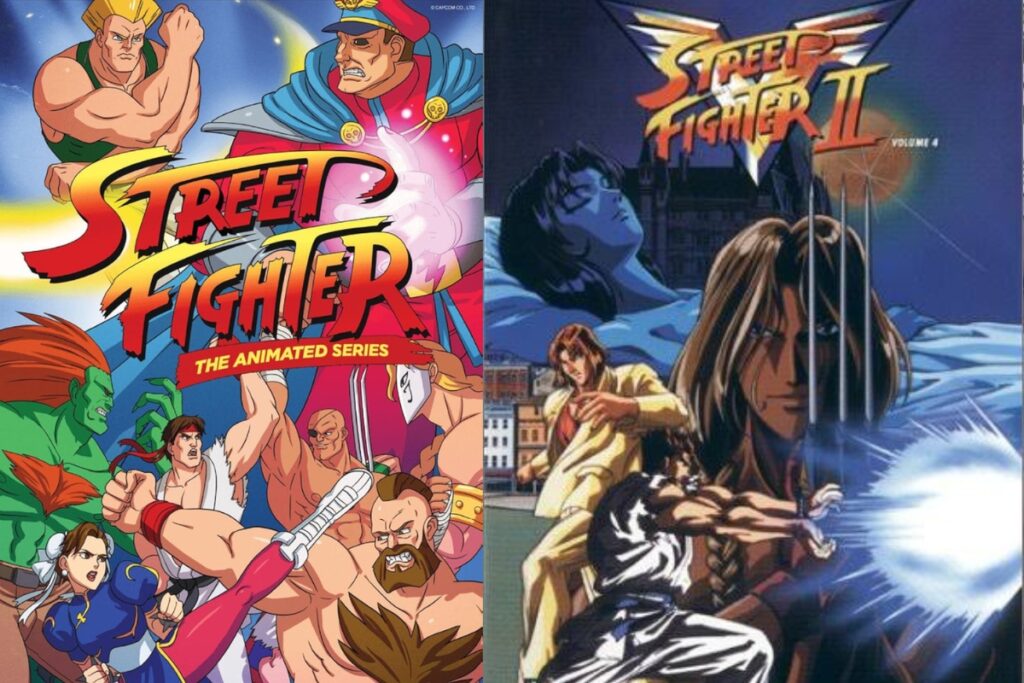 'Street Fighter' series animadas.