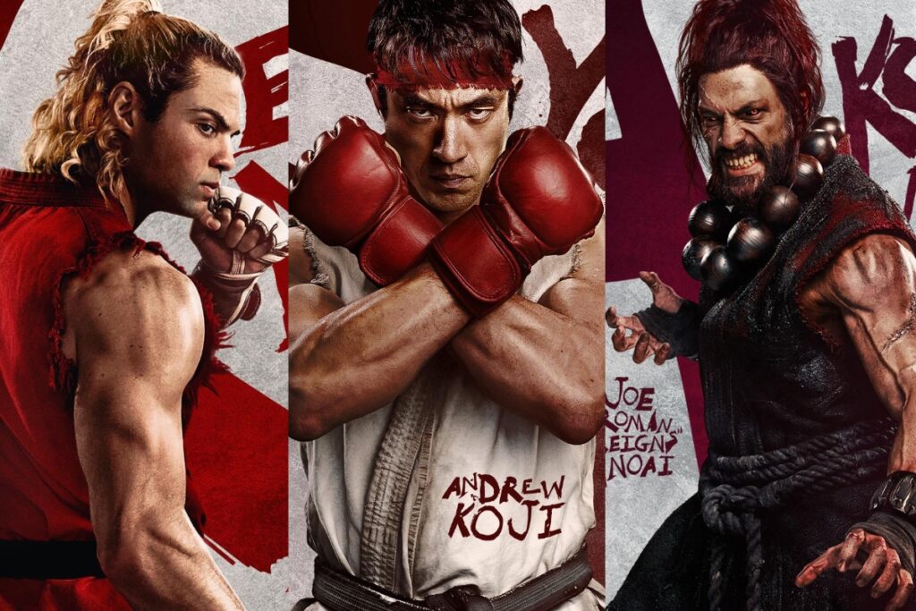 ‘Street Fighter’: Noah Centineo, Andrew Koji, Roman Reigns.