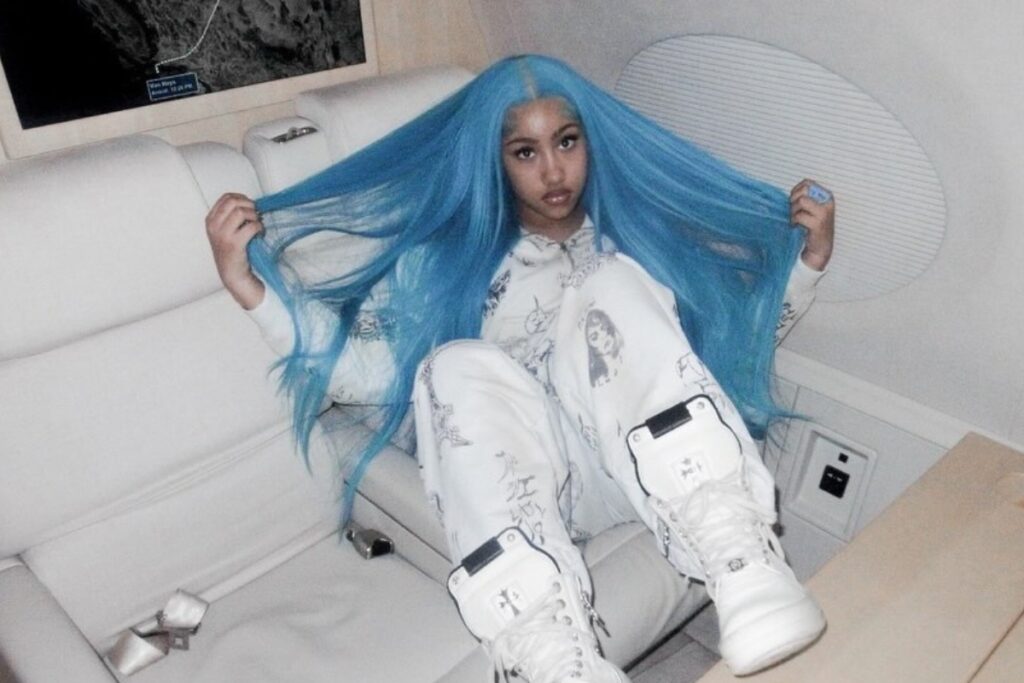 North West, hija de Kim Kardashian responde a las críticas.