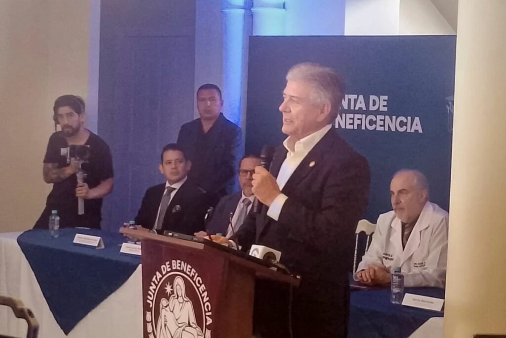 Juan Xavier Cordovez, director de la Junta de Beneficencia de Guayaquil.