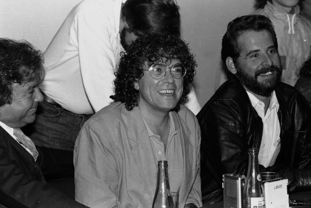 Piero en su visita a Ecuador (1988),